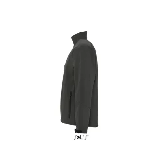   Férfi RELAX vastag 3 rétegű softshell dzseki, SOL'S SO46600, Charcoal Grey-S