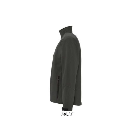 Férfi RELAX vastag 3 rétegű softshell dzseki, SOL'S SO46600, Charcoal Grey-XL