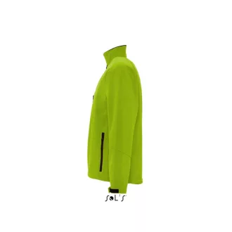   Férfi RELAX vastag 3 rétegű softshell dzseki, SOL'S SO46600, Green Absinthe-M