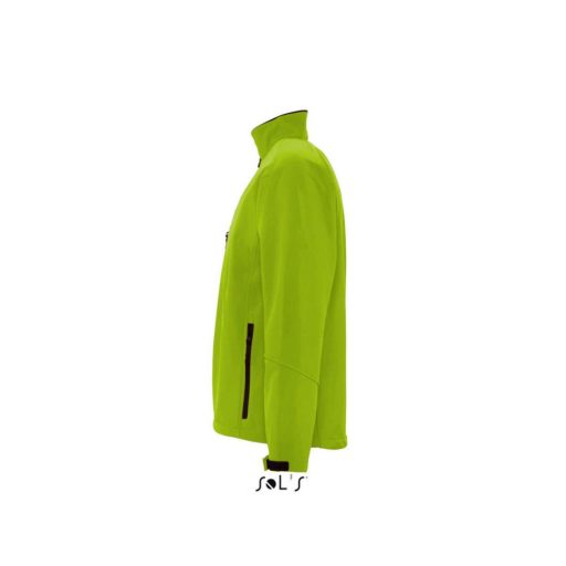 Férfi RELAX vastag 3 rétegű softshell dzseki, SOL'S SO46600, Green Absinthe-XL