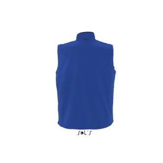   Férfi RALLYE 3 rétegű vastag softshell mellény, SOL'S SO46601, Royal Blue-2XL