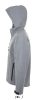 Férfi REPLAY kapucnis cipzáras softshell dzseki, SOL'S SO46602, Grey Melange-S