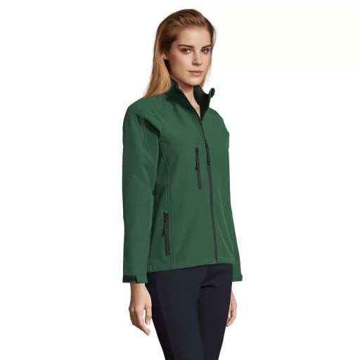 Női ROXY vastag 3 rétegű softshell dzseki, SOL'S SO46800, Bottle Green-M