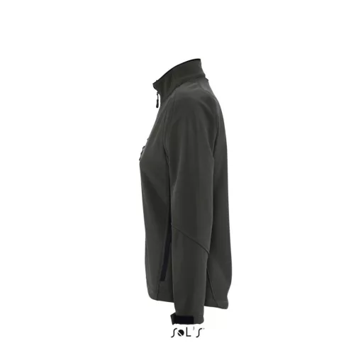Női ROXY vastag 3 rétegű softshell dzseki, SOL'S SO46800, Charcoal Grey-L