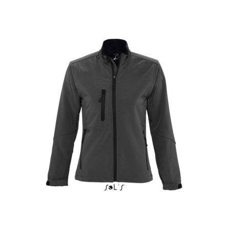 Női ROXY vastag 3 rétegű softshell dzseki, SOL'S SO46800, Charcoal Grey-XL