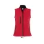 Női RALLYE 3 rétegű vastag softshell mellény, SOL'S SO46801, Pepper Red-2XL