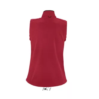   Női RALLYE 3 rétegű vastag softshell mellény, SOL'S SO46801, Pepper Red-2XL