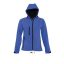 Női REPLAY kapucnis cipzáras softshell dzseki, SOL'S SO46802, Royal Blue-2XL