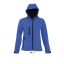 Női REPLAY kapucnis cipzáras softshell dzseki, SOL'S SO46802, Royal Blue-L