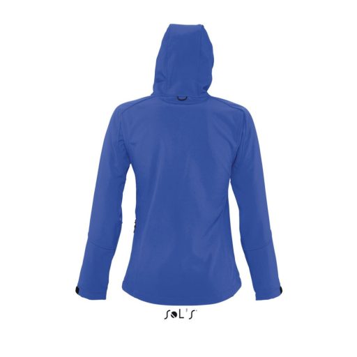 Női REPLAY kapucnis cipzáras softshell dzseki, SOL'S SO46802, Royal Blue-L
