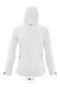 Női REPLAY kapucnis cipzáras softshell dzseki, SOL'S SO46802, White-L