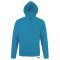 Uniszex SNAKE kapucnis  pulóver, SOL'S SO47101, Aqua-2XL
