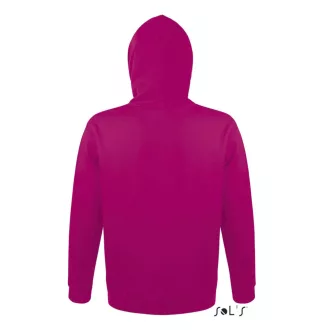  Uniszex SNAKE kapucnis  pulóver, SOL'S SO47101, Fuchsia-S