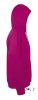Uniszex SNAKE kapucnis  pulóver, SOL'S SO47101, Fuchsia-S