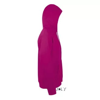   Uniszex SNAKE kapucnis  pulóver, SOL'S SO47101, Fuchsia-S