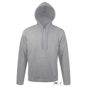   Uniszex SNAKE kapucnis  pulóver, SOL'S SO47101, Grey Melange-2XL