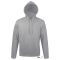 Uniszex SNAKE kapucnis  pulóver, SOL'S SO47101, Grey Melange-2XL
