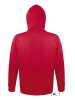 Uniszex SNAKE kapucnis  pulóver, SOL'S SO47101, Red-L