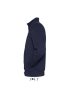 Férfi cipzáras pulóver passzés magas gallérral, SOL'S SO47200, Navy-XL