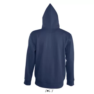  Férfi cipzáras kapucnis pulóver, SOL'S SO47800, French Navy-2XL