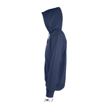   Férfi cipzáras kapucnis pulóver, SOL'S SO47800, French Navy-2XL