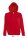 Férfi cipzáras kapucnis pulóver, SOL'S SO47800, Red-L