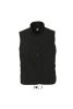 Uniszex NORWAY polár mellény, SOL'S SO51000, Black-S