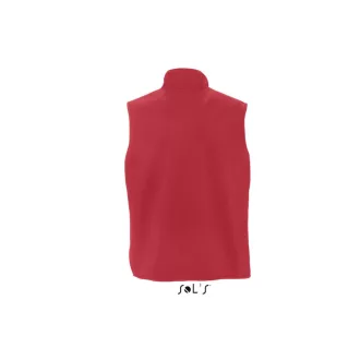 Uniszex NORWAY polár mellény, SOL'S SO51000, Red-2XL
