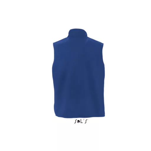 Uniszex NORWAY polár mellény, SOL'S SO51000, Royal Blue-XS