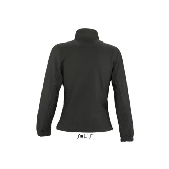   Női NORTH cipzáras polár pulóver, SOL'S SO54500, Black-2XL