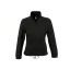 Női NORTH cipzáras polár pulóver, SOL'S SO54500, Black-XL