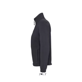   Női NORTH cipzáras polár pulóver, SOL'S SO54500, Charcoal Grey-M