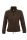 Női NORTH cipzáras polár pulóver, SOL'S SO54500, Dark Chocolate-2XL