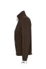 Női NORTH cipzáras polár pulóver, SOL'S SO54500, Dark Chocolate-2XL