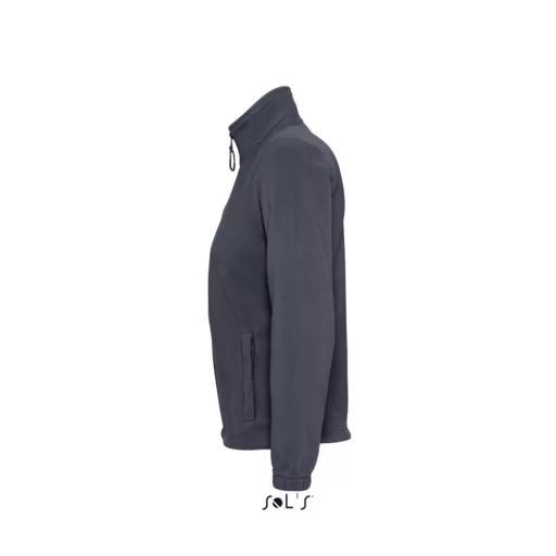 Női NORTH cipzáras polár pulóver, SOL'S SO54500, Navy-S