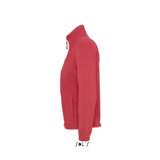   Női NORTH cipzáras polár pulóver, SOL'S SO54500, Red-2XL
