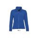 Női NORTH cipzáras polár pulóver, SOL'S SO54500, Royal Blue-M