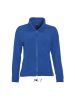Női NORTH cipzáras polár pulóver, SOL'S SO54500, Royal Blue-S