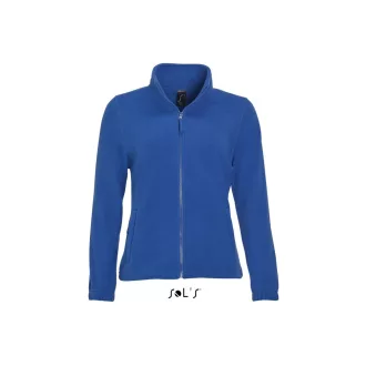   Női NORTH cipzáras polár pulóver, SOL'S SO54500, Royal Blue-S
