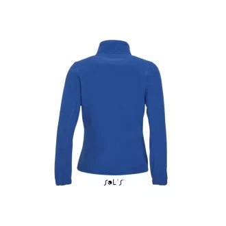   Női NORTH cipzáras polár pulóver, SOL'S SO54500, Royal Blue-S