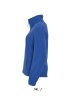 Női NORTH cipzáras polár pulóver, SOL'S SO54500, Royal Blue-S