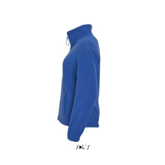   Női NORTH cipzáras polár pulóver, SOL'S SO54500, Royal Blue-S