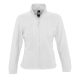 Női NORTH cipzáras polár pulóver, SOL'S SO54500, White-XL