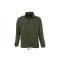 Uniszex NORTH cipzáras polár pulóver, SOL'S SO55000, Army-2XL