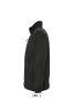 Uniszex NORTH cipzáras polár pulóver, SOL'S SO55000, Black-2XL