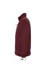 Uniszex NORTH cipzáras polár pulóver, SOL'S SO55000, Burgundy-4XL