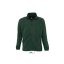 Uniszex NORTH cipzáras polár pulóver, SOL'S SO55000, Fir Green-5XL