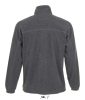 Uniszex NORTH cipzáras polár pulóver, SOL'S SO55000, Grey Melange-XS