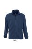 Uniszex NORTH cipzáras polár pulóver, SOL'S SO55000, Navy-2XL