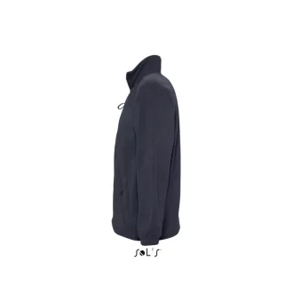  Uniszex NORTH cipzáras polár pulóver, SOL'S SO55000, Navy-2XL